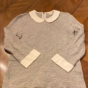 J Crew 3/4 sleeve blouse